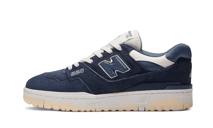 550 Suédé Indigo Naturel