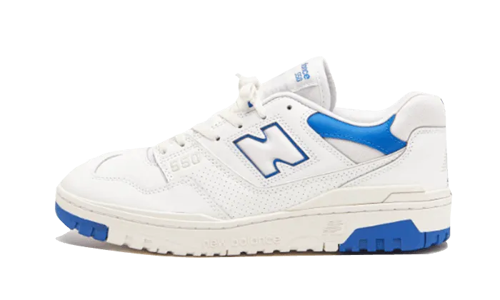 550 Bleu Cobalt Blanc