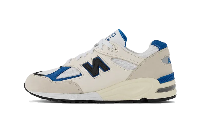 990 v2 Fabriqué aux États-Unis Blanc Bleu