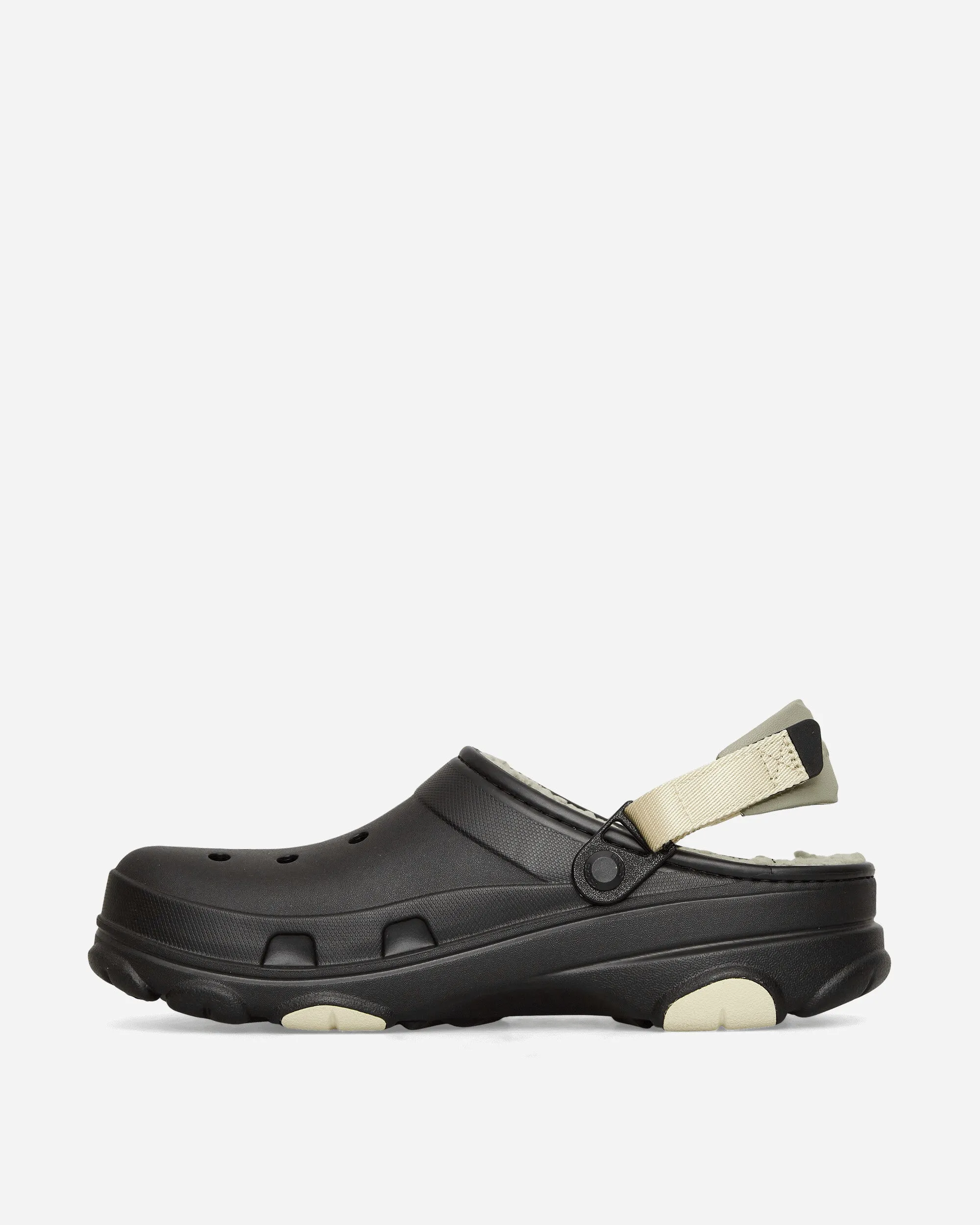 Clogs Tout Terrain Doublés Noir