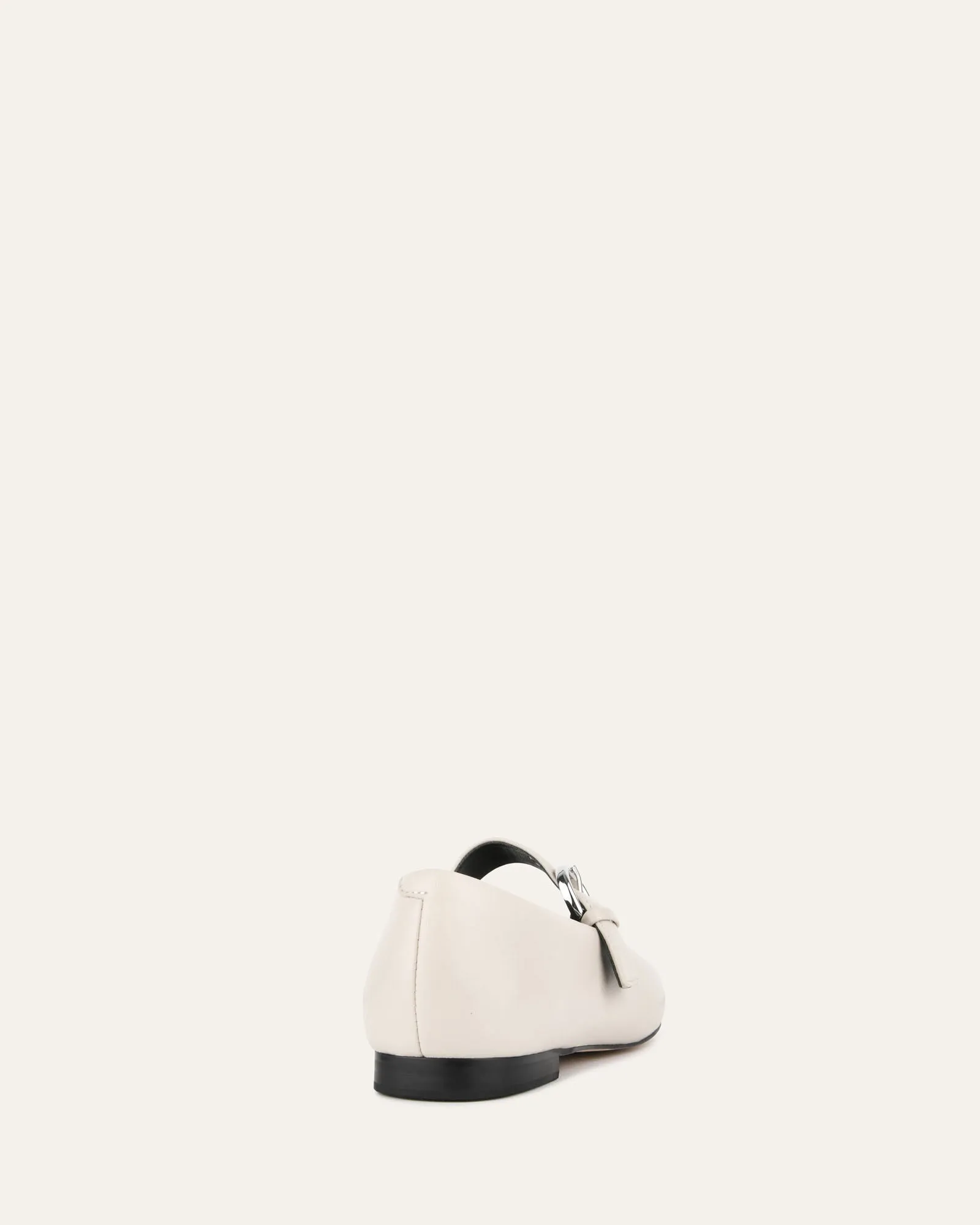 ANNABELLE BALLERINES DÉCONTRACTÉES EN CUIR BONE