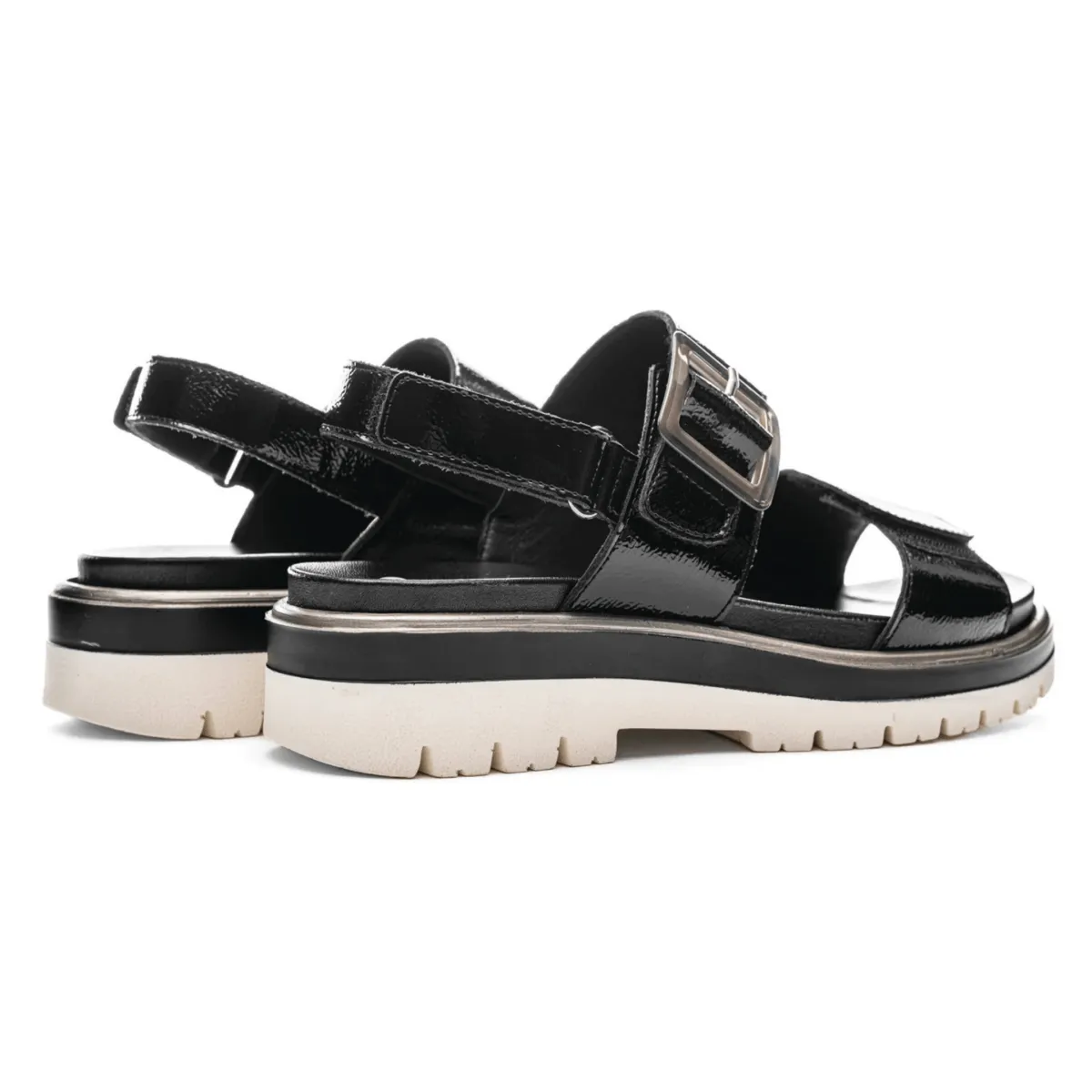 Ara Femmes Marbella Noir Cuir Verni