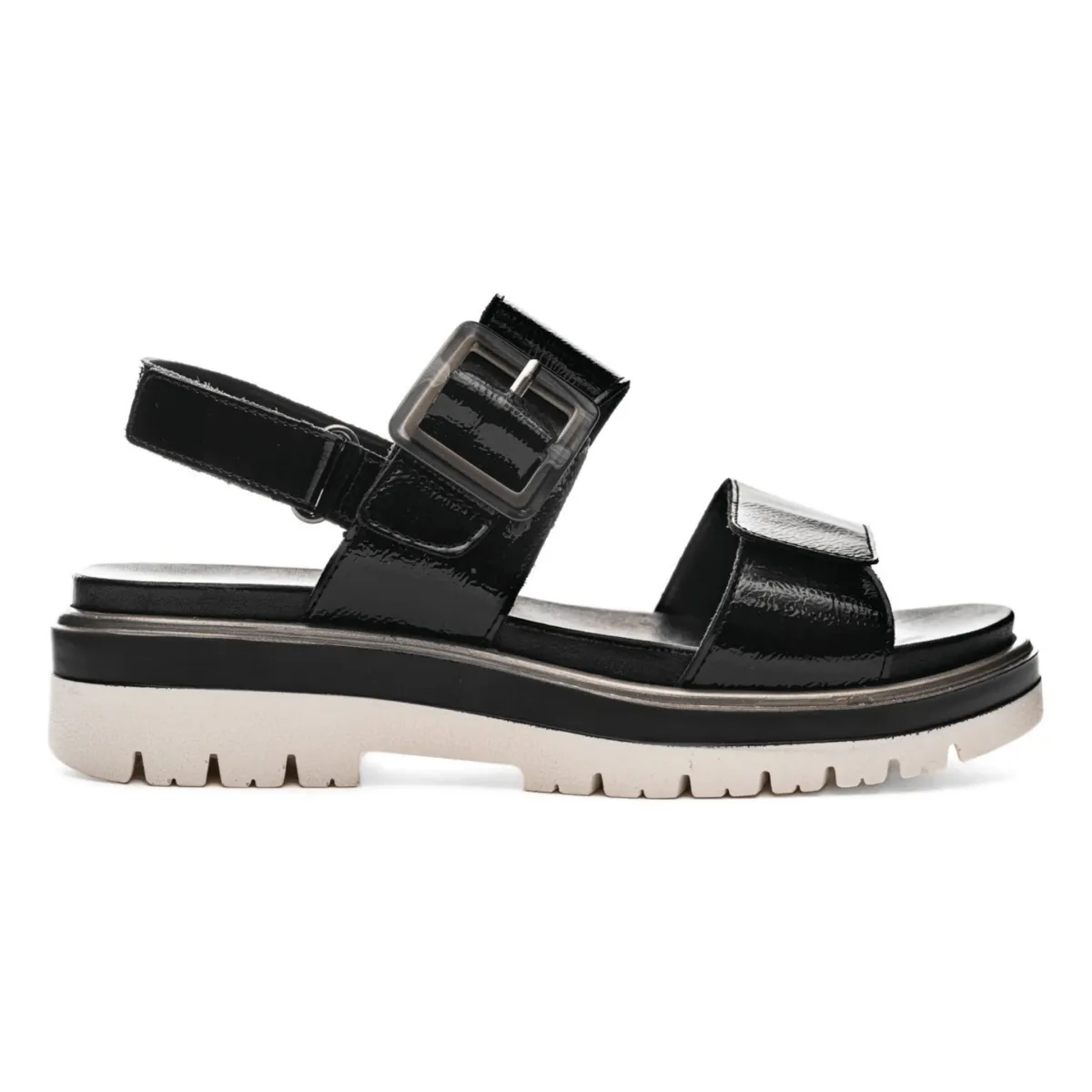 Ara Femmes Marbella Noir Cuir Verni