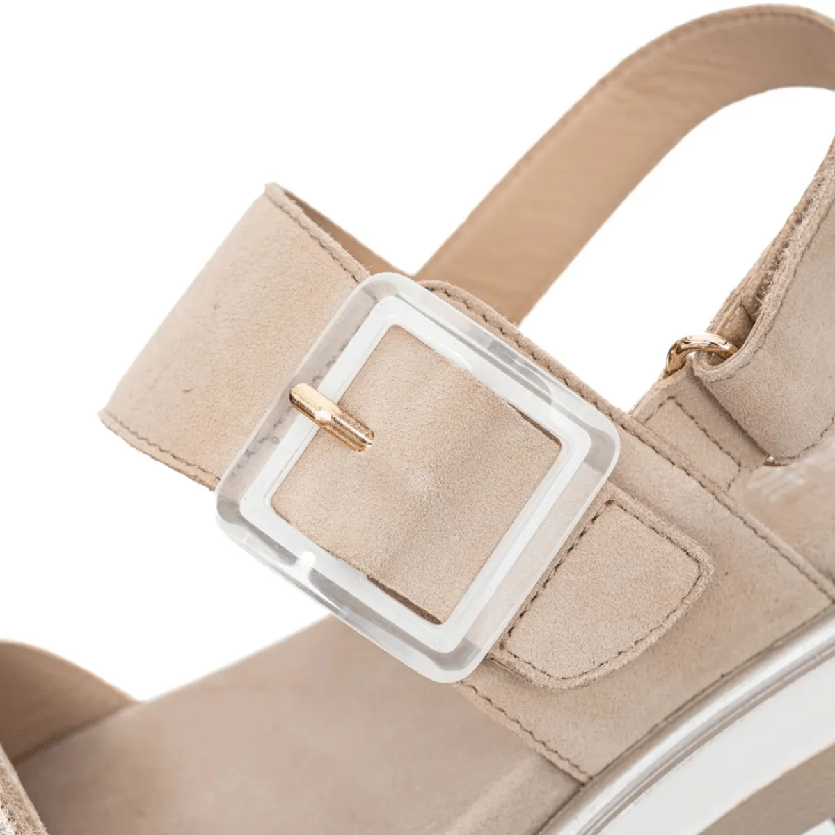 Ara Femme Marbella Sand Cuir Métallisé