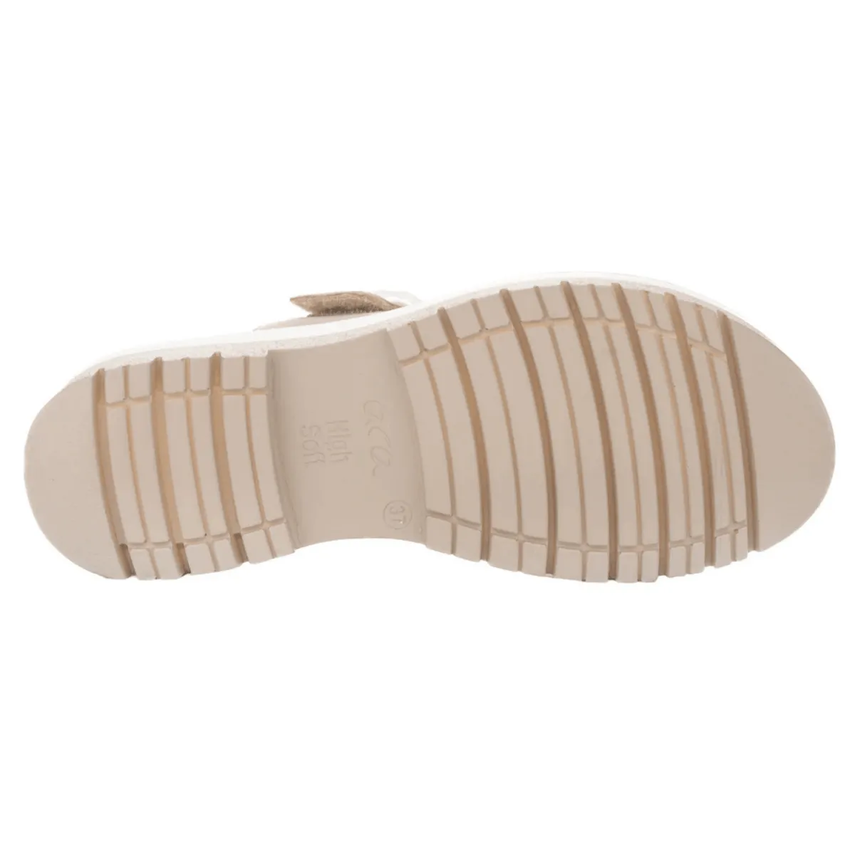 Ara Femme Marbella Sand Cuir Métallisé