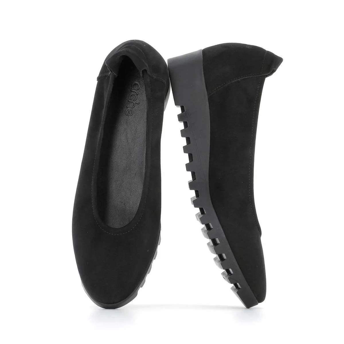 Arche Femmes Lomiss Nubuck Noir