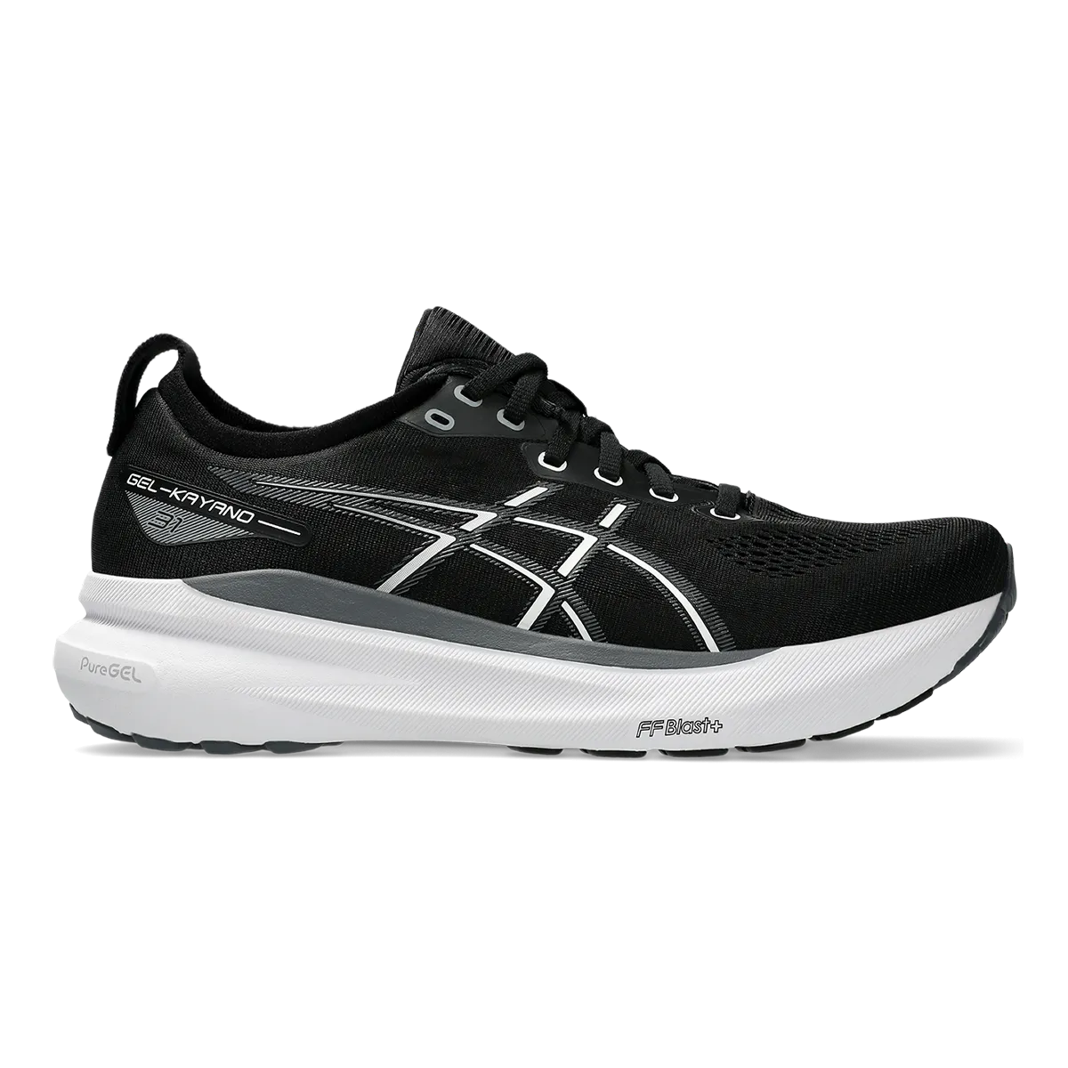 Asics Gel Kayano 31 - Noir - Blanc