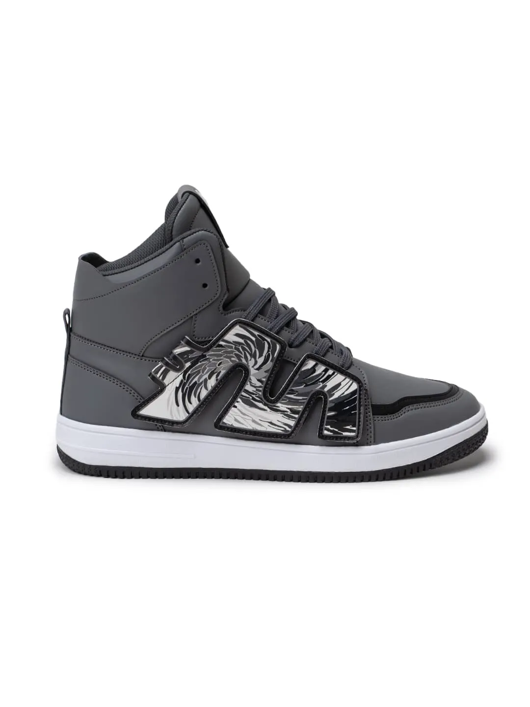 Bacca Bucci Chaussures de Sport Homme à Tige Haute PATCH-PLAY