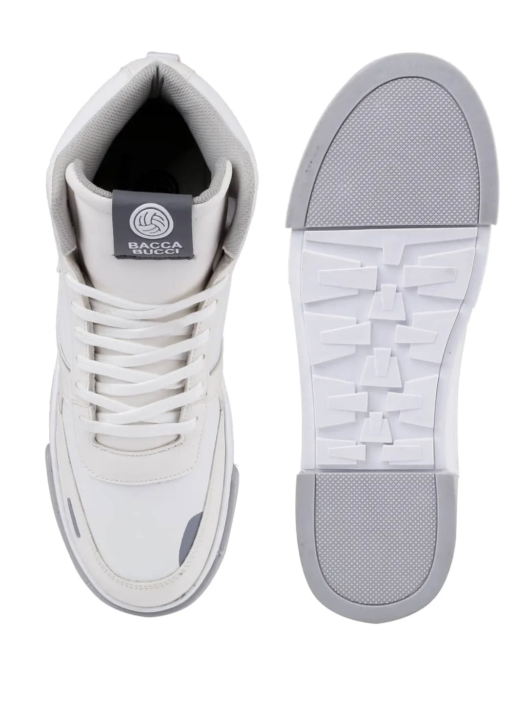 Bacca Bucci Chaussures de Sport Hautes SKYLINE SOARER pour Hommes - Élégance Style Gen Z
