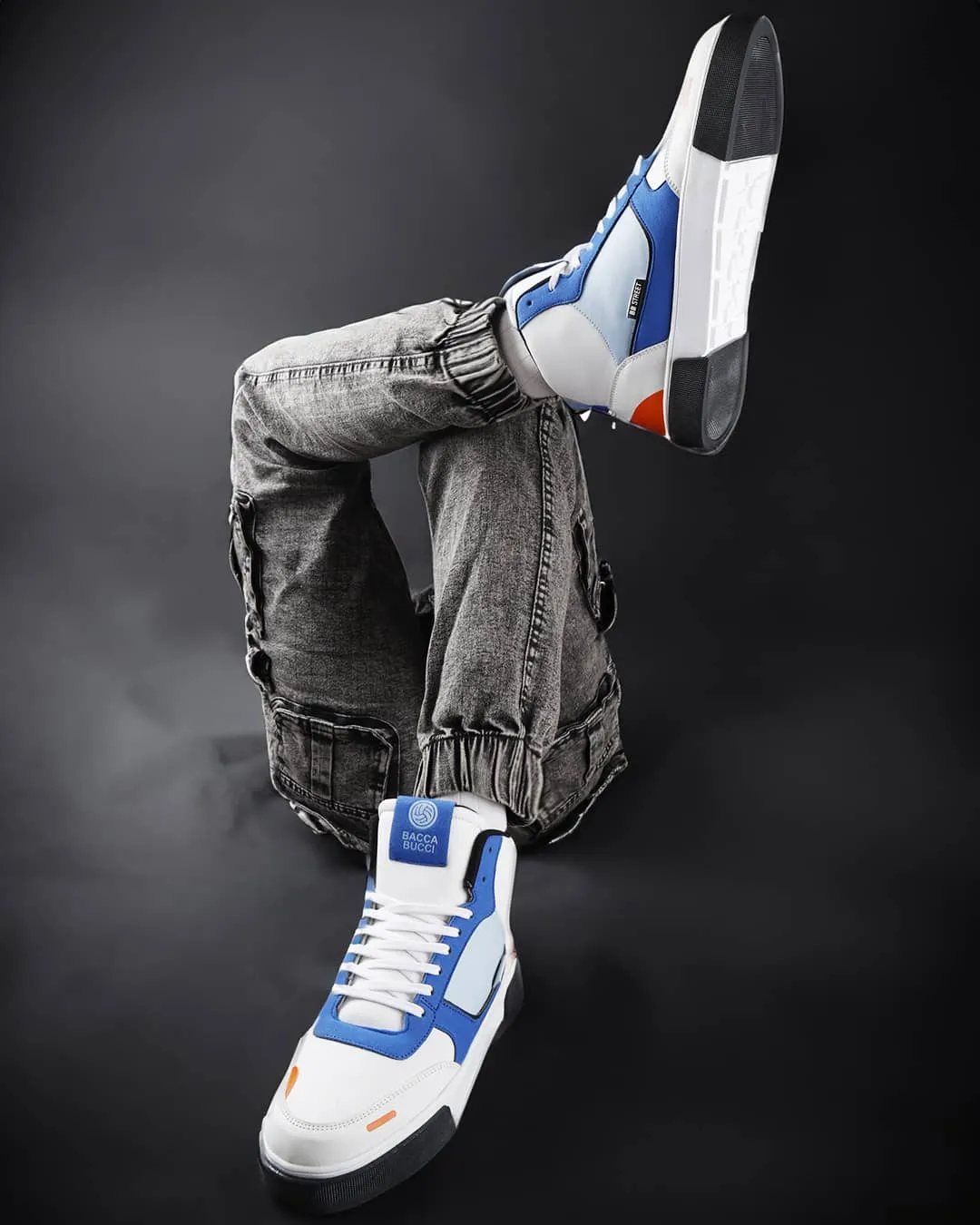 Bacca Bucci Chaussures de Sport Hautes SKYLINE SOARER pour Hommes - Élégance Style Gen Z