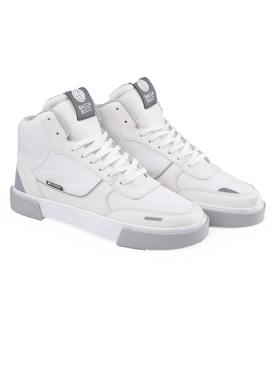 Bacca Bucci Chaussures de Sport Hautes SKYLINE SOARER pour Hommes - Élégance Style Gen Z
