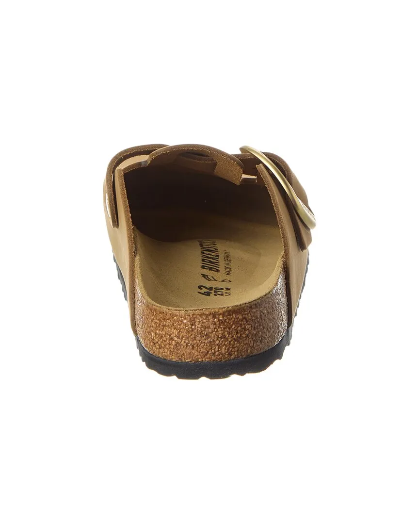Birkenstock Boston Cloque en cuir à grande boucle