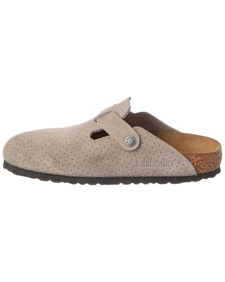 Birkenstock Boston BS Sabot Étroits en Suède