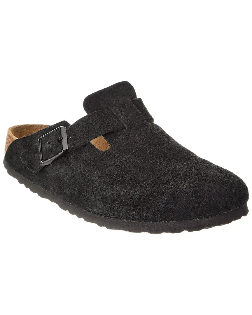 Birkenstock Boston BS Sabot Étroits en Suède