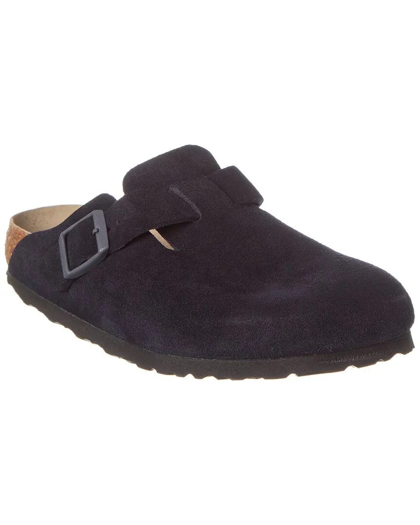Birkenstock Boston BS Sabot Étroits en Suède