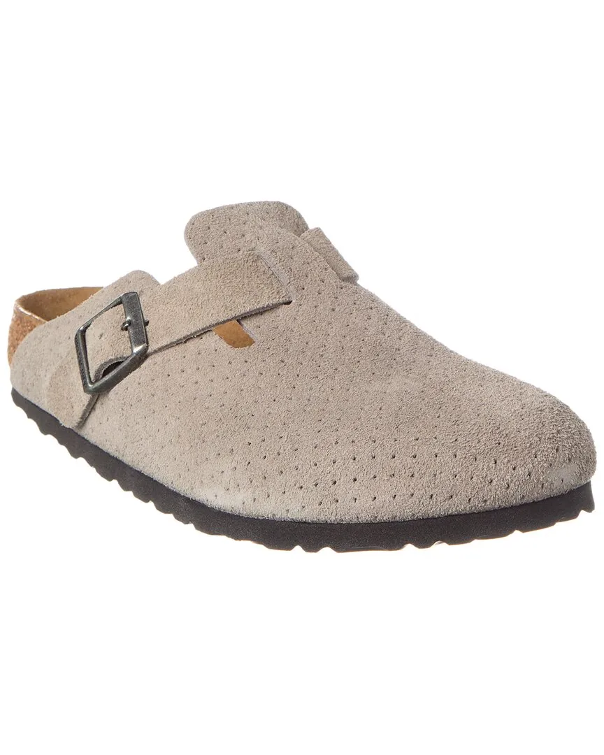 Birkenstock Boston BS Sabot Étroits en Suède