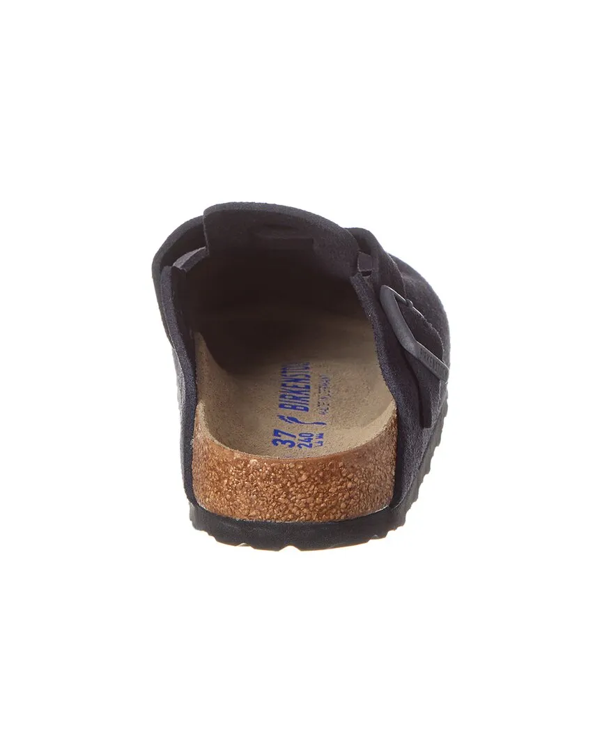 Birkenstock Boston BS Sabot Étroits en Suède