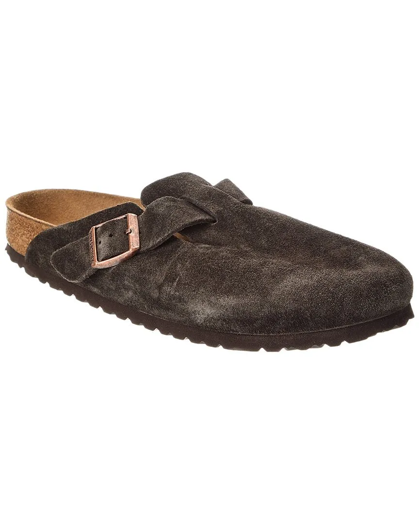 Birkenstock Boston BS Clog en daim étroit