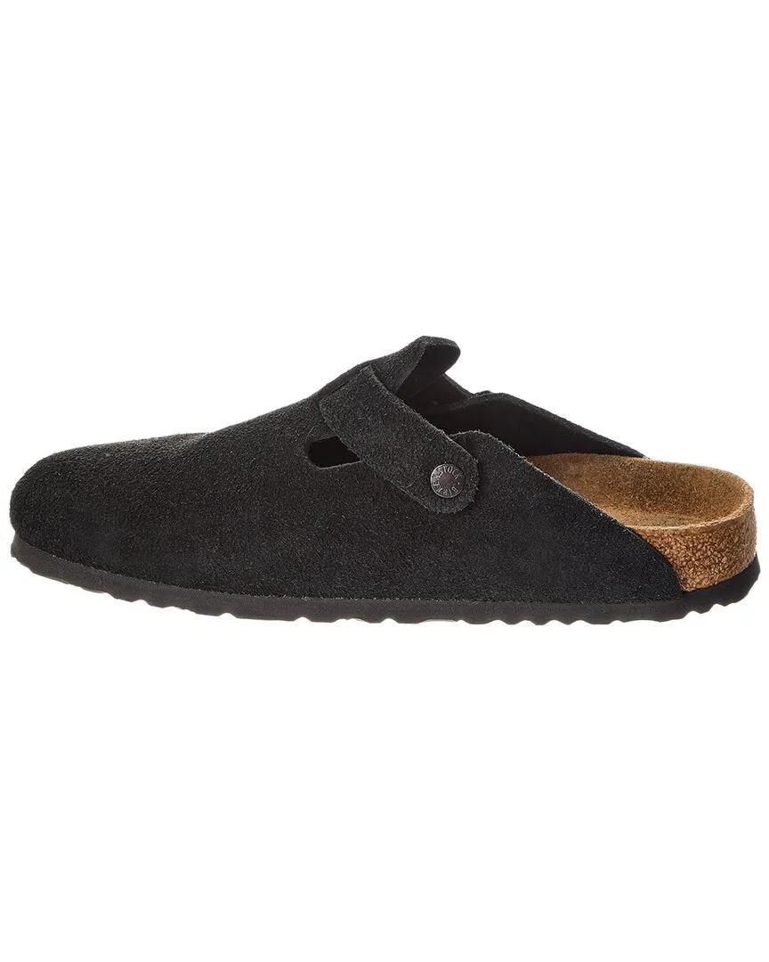 Birkenstock Boston BS Sabot Étroits en Suède
