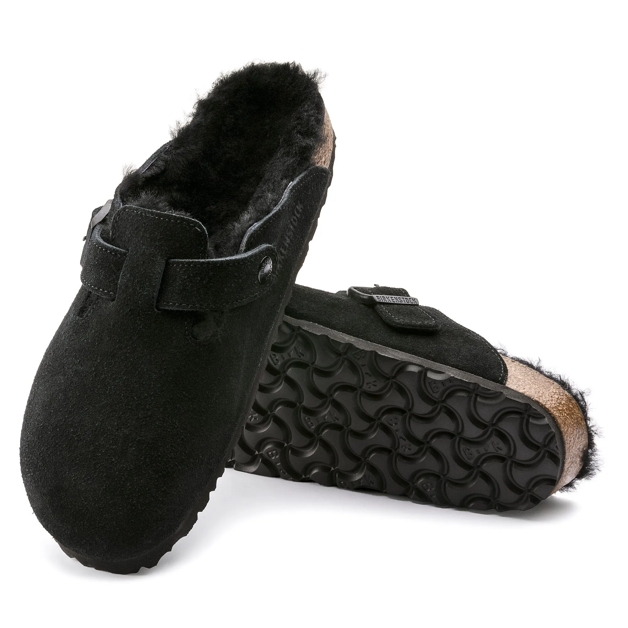 BIRKENSTOCK BOSTON DOUBLÉ DE MOUTON UNISEXE