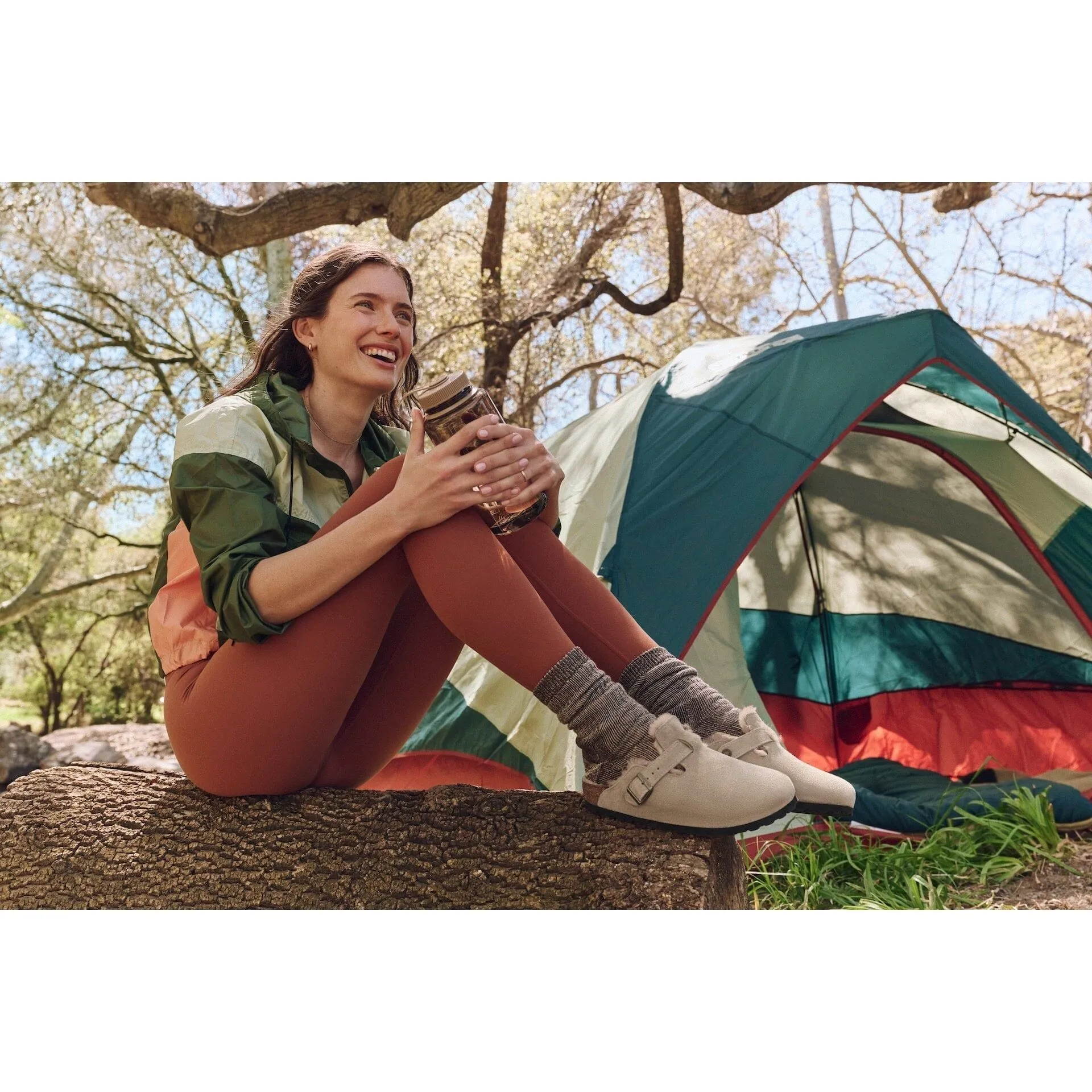 BIRKENSTOCK BOSTON DOUBLÉ DE MOUTON