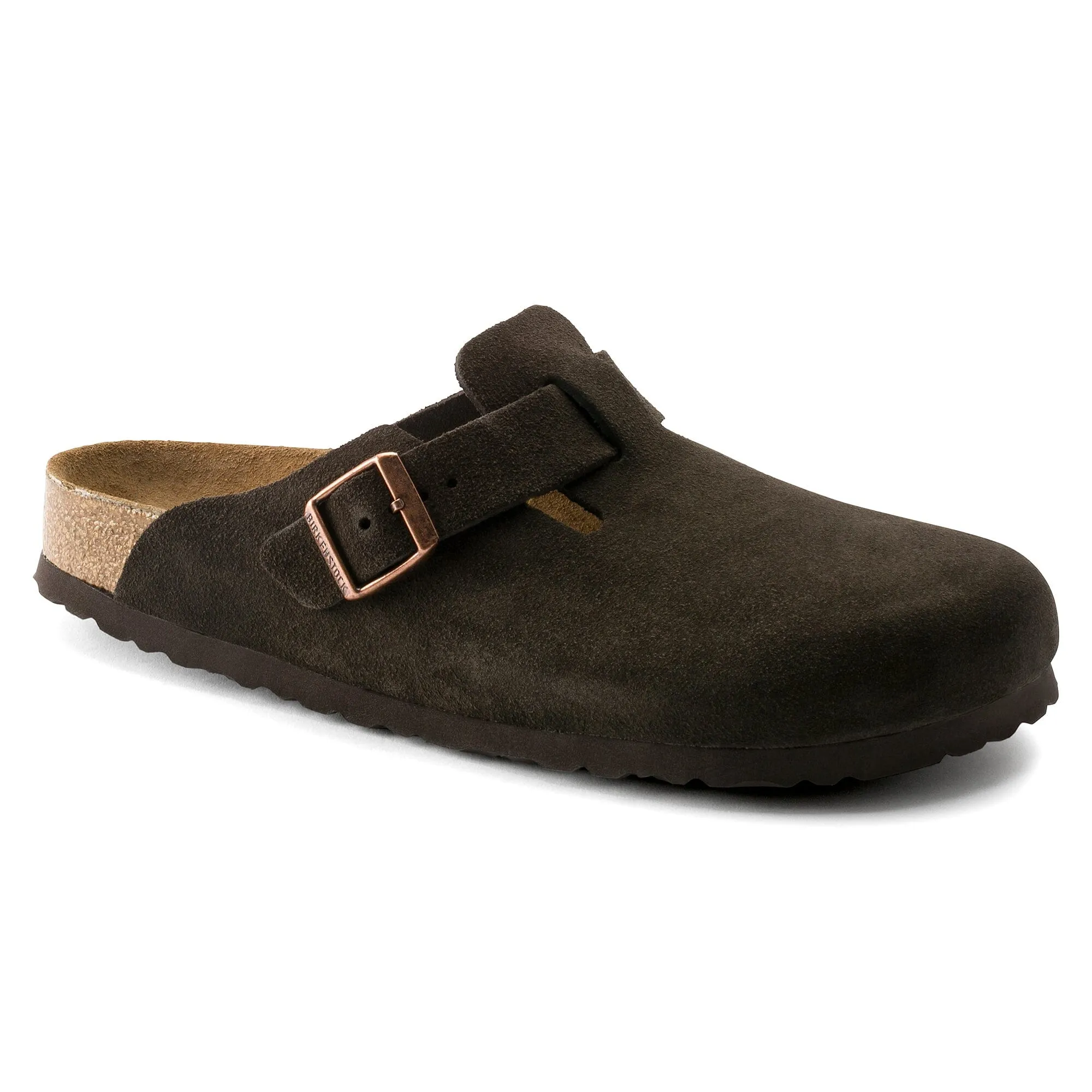 BIRKENSTOCK BOSTON DOUX SEMELLE INTÉRIEURE EN DAIM CUIR UNISEXE