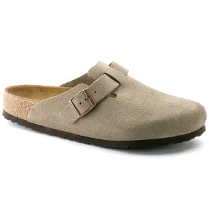 BIRKENSTOCK BOSTON SOFT FOOTBED SUEDE LEATHER UNISEX