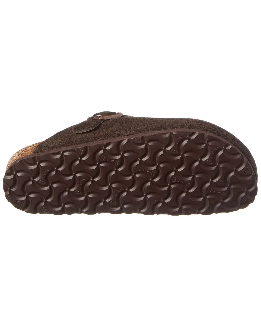 Birkenstock Boston VL Étroite en Daim & Duvet