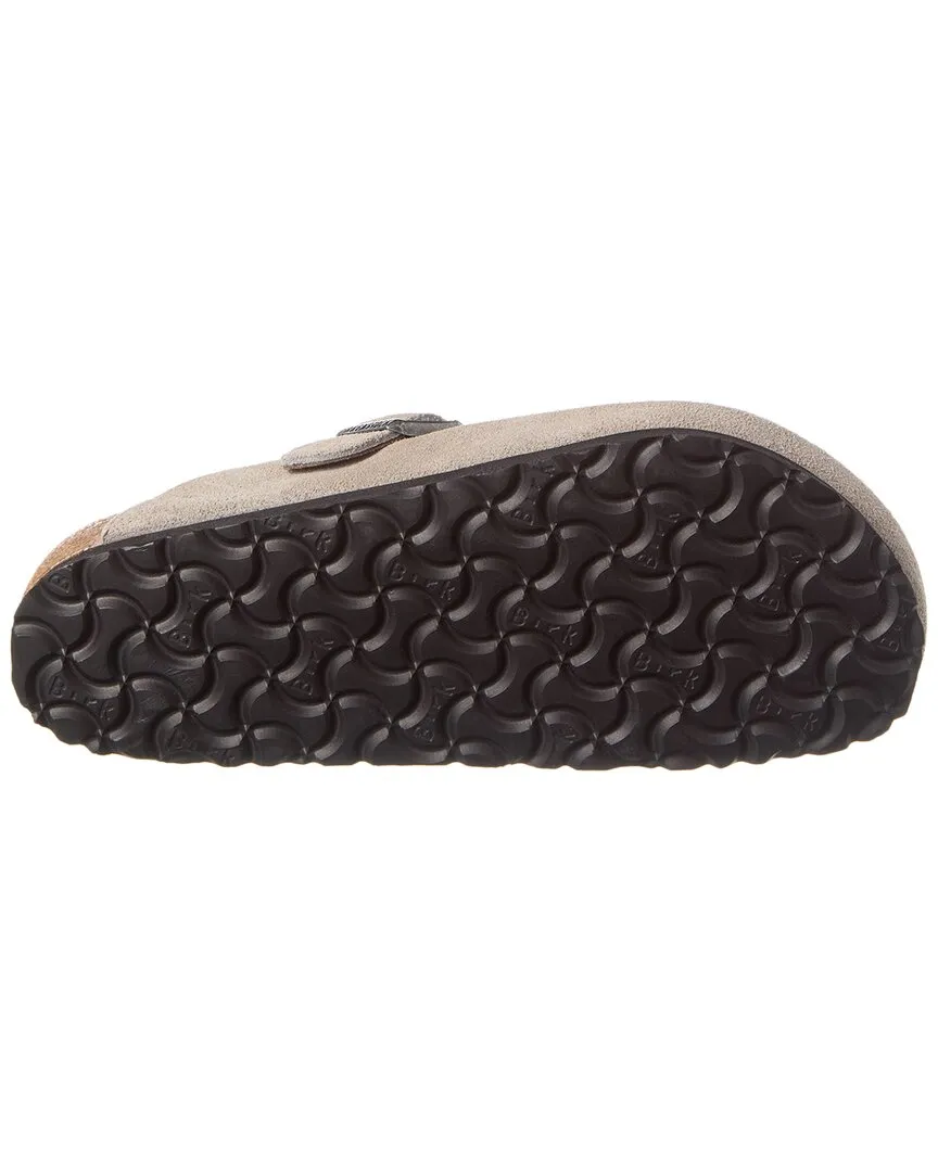 Birkenstock Boston VL en daim et fourrure