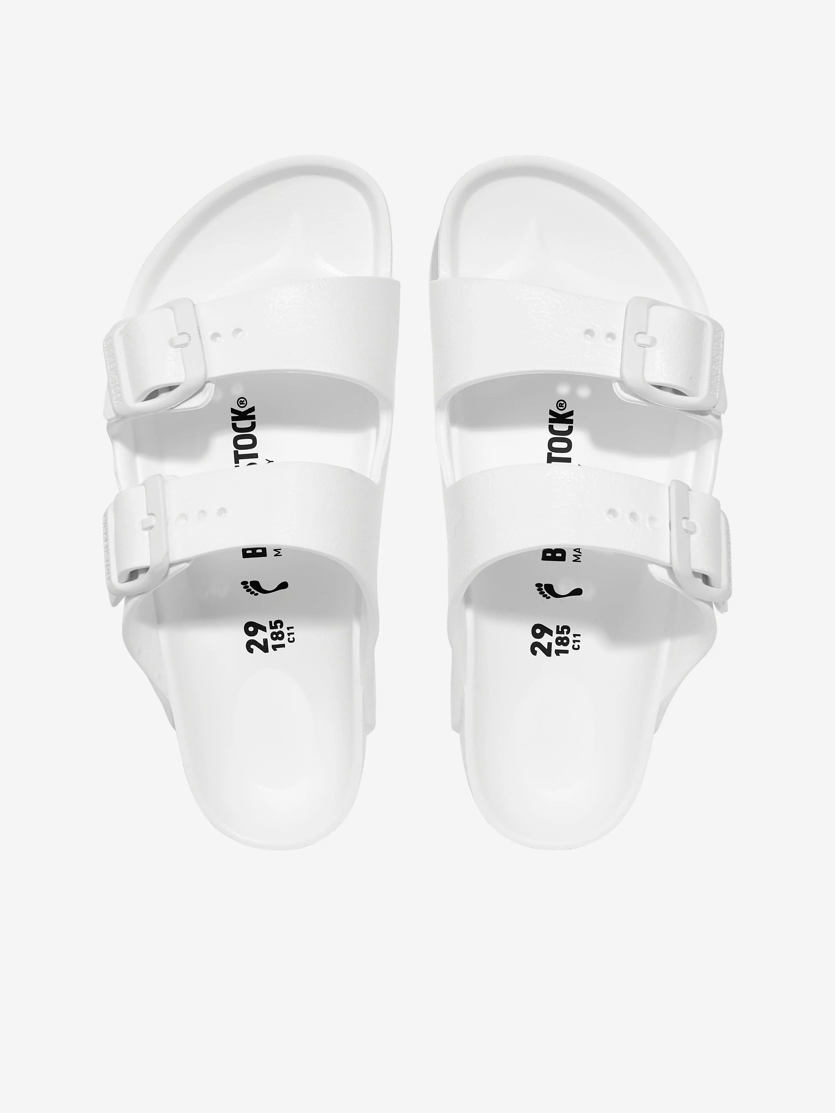 BIRKENSTOCK Enfants Arizona Sandales Actives en Blanc
