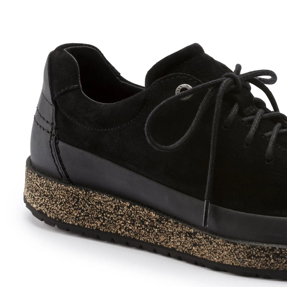 Birkenstock Hommes Honnef Bas Noir Suède