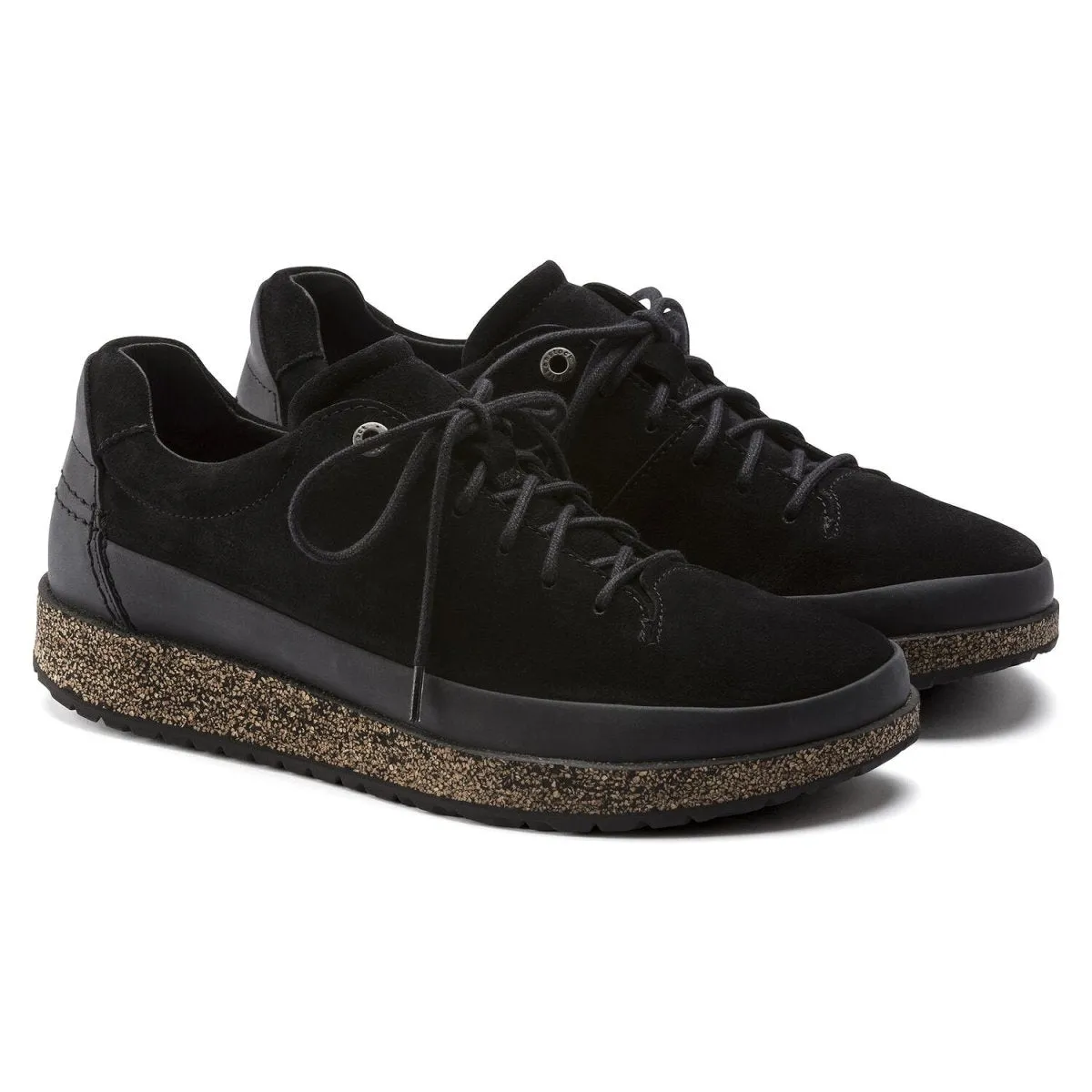 Birkenstock Hommes Honnef Bas Noir Suède