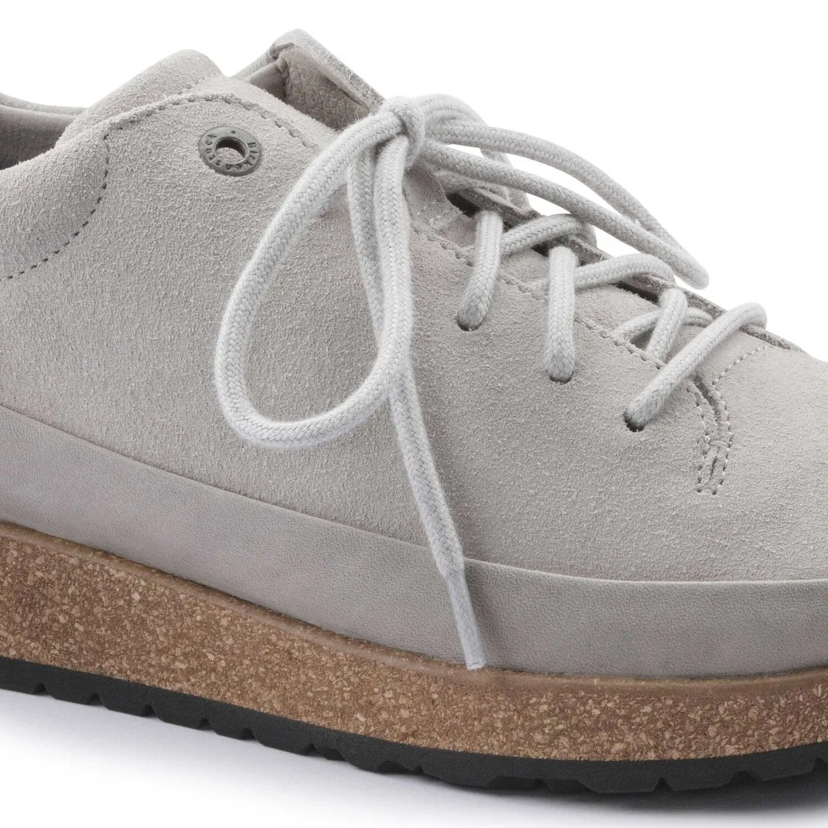 Birkenstock Hommes Honnef Bas Gris Baleine Suède