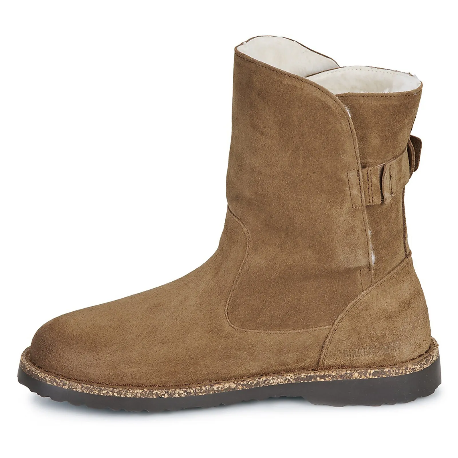 Bottes unisexes Birkenstock Uppsala en daim doublé de shearling