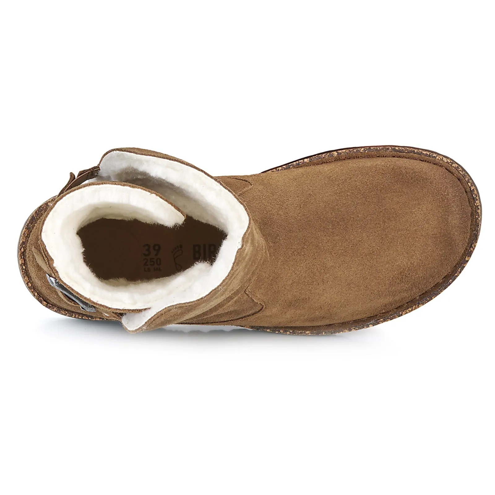 Bottes unisexes Birkenstock Uppsala en daim doublé de shearling