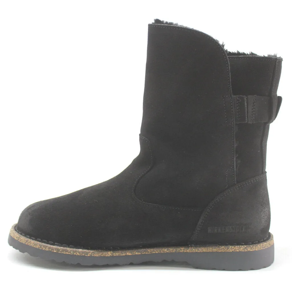 Bottes unisexes Birkenstock Uppsala en daim doublé de shearling