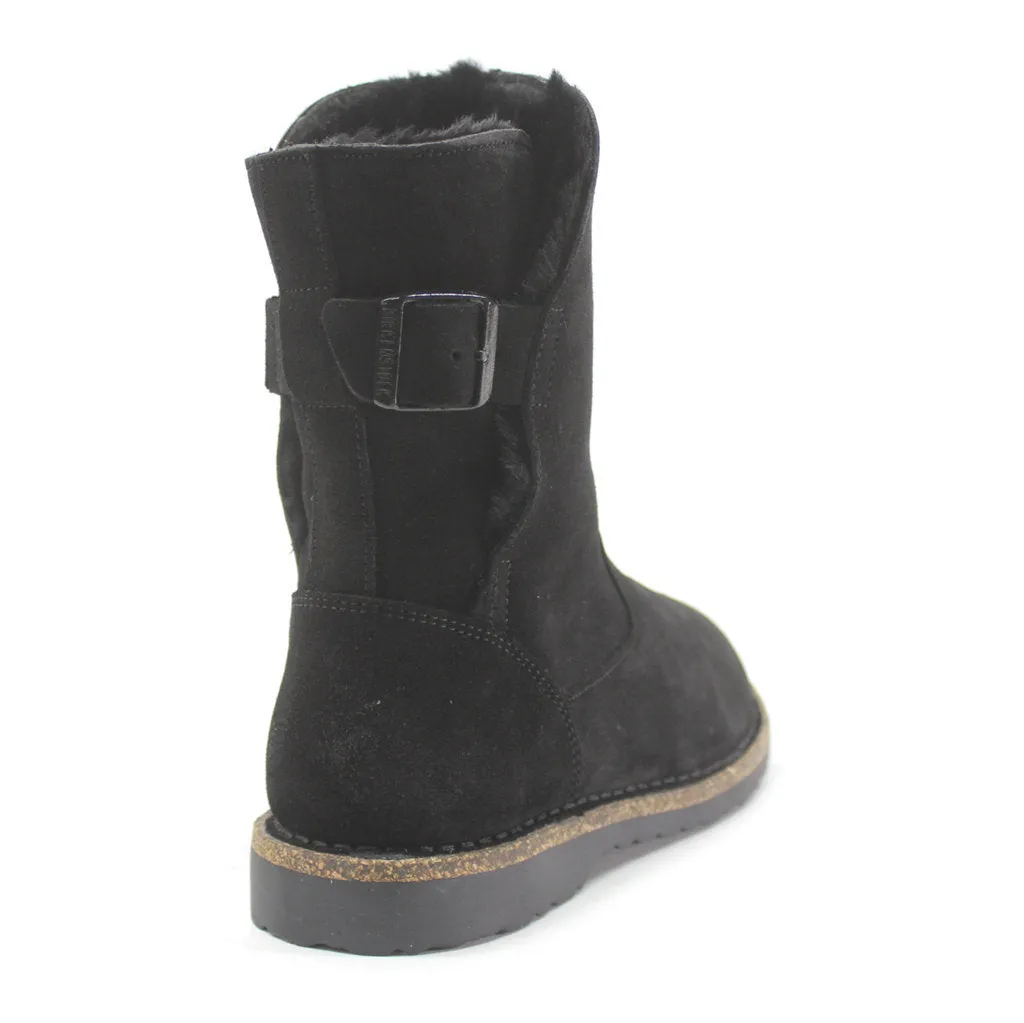 Bottes unisexes Birkenstock Uppsala en daim doublé de shearling