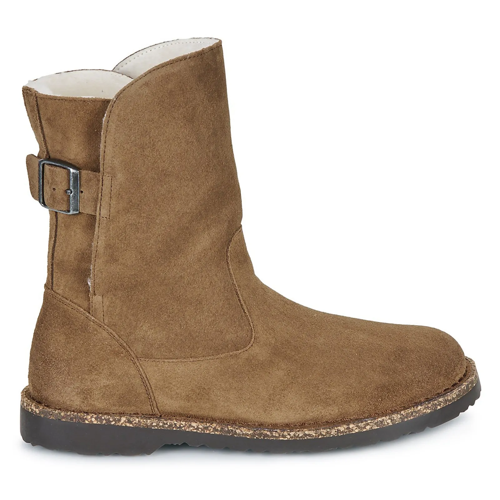 Bottes unisexes Birkenstock Uppsala en daim doublé de shearling
