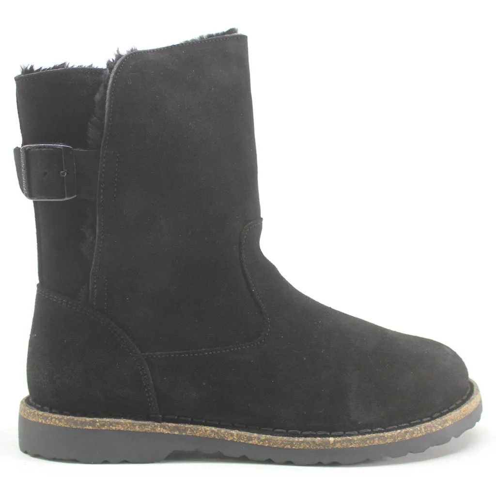 Bottes unisexes Birkenstock Uppsala en daim doublé de shearling