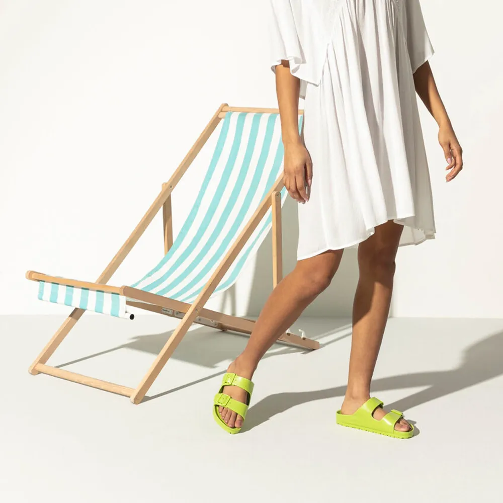 Sandale Arizona EVA pour femme Birkenstock en vert vif