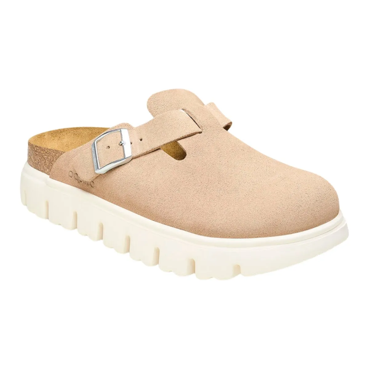 Birkenstock Boston pour Femme - Sandales épaisses et chaudes en daim