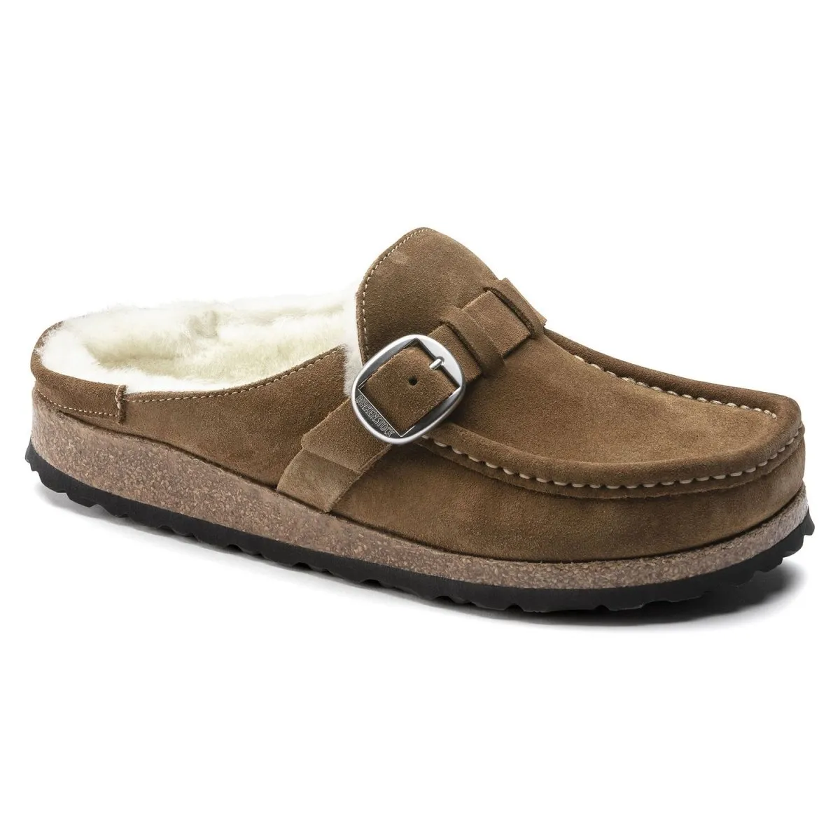 Birkenstock Femmes Buckley Doublure en Mouton Thé