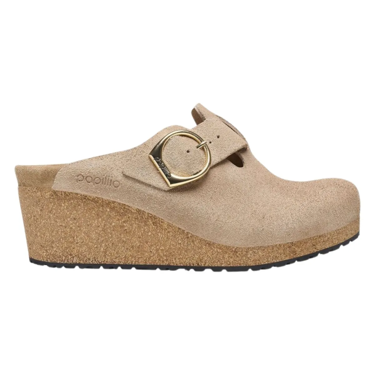 Birkenstock Femme Fanny Doublé Suédé Cuir