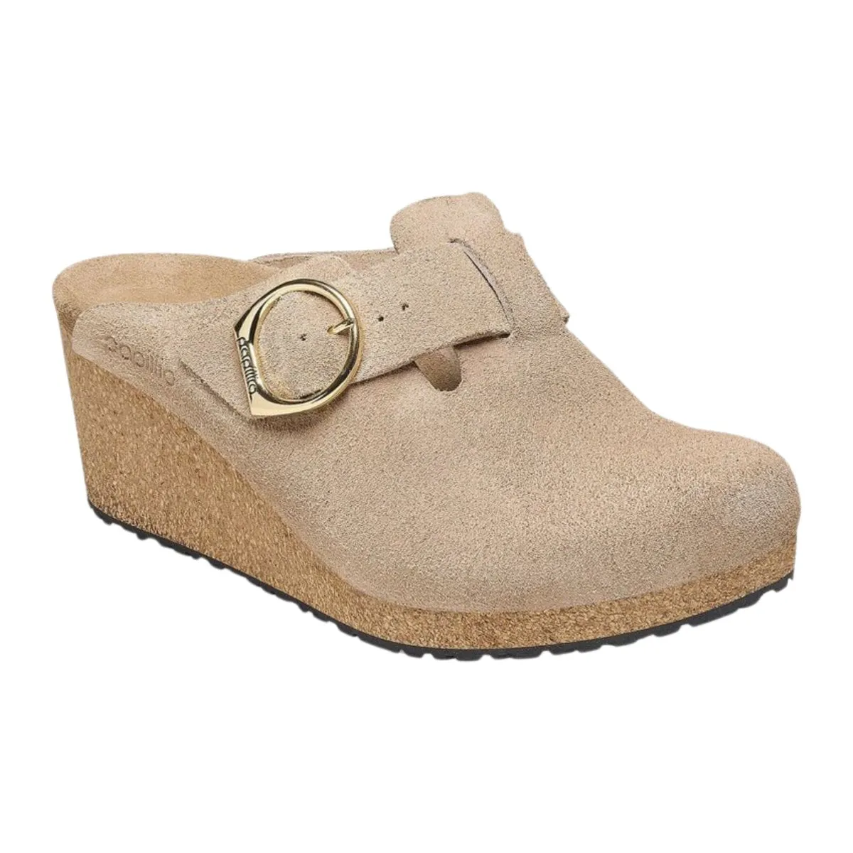 Birkenstock Femme Fanny Doublé Suédé Cuir