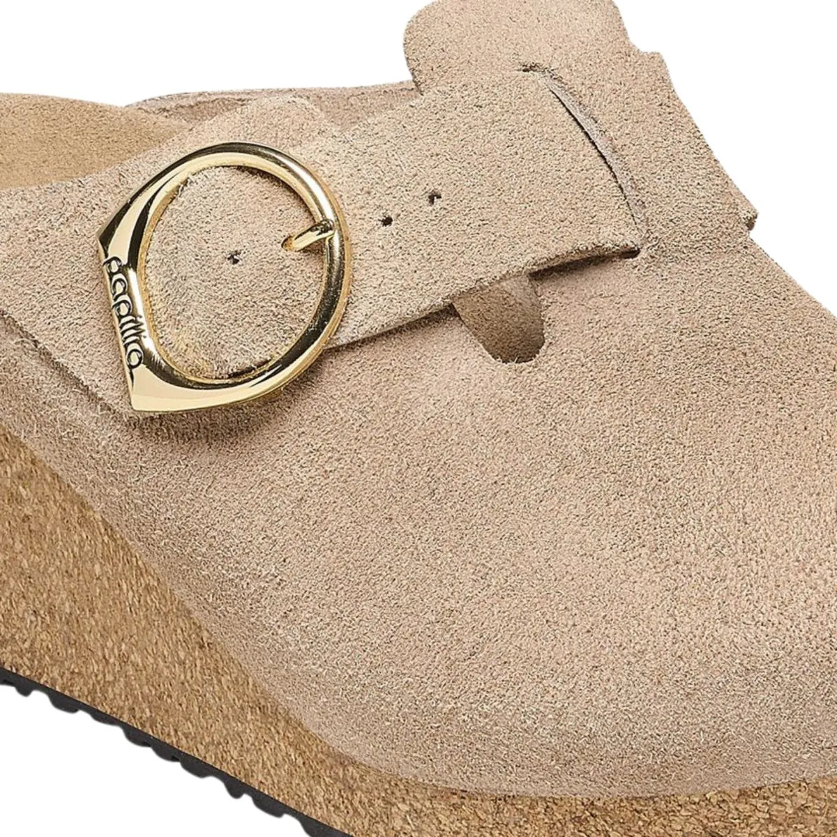 Birkenstock Femme Fanny Doublé Suédé Cuir