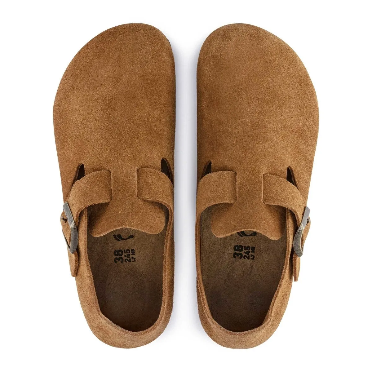 Birkenstock Femme London Suédine Mink