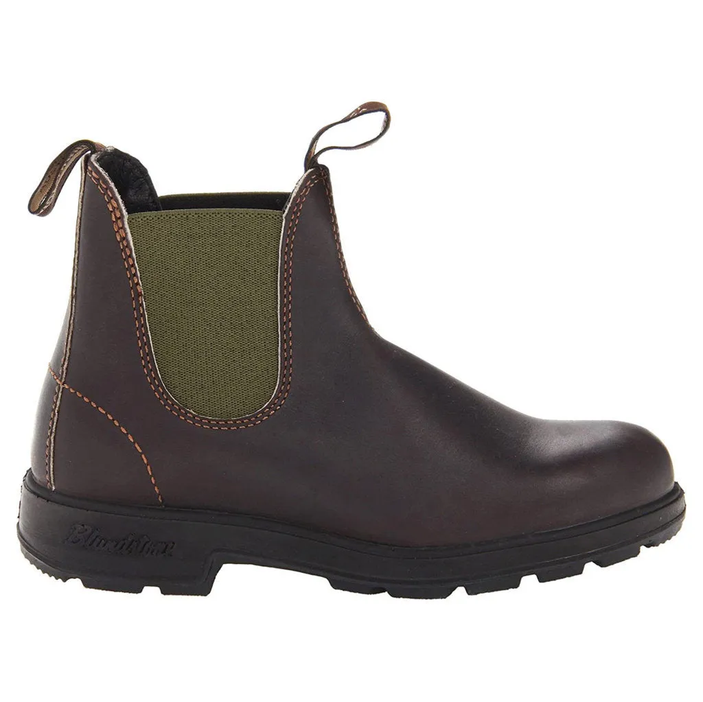 Bottes Chelsea unisex résistantes à l'eau en cuir Blundstone 519