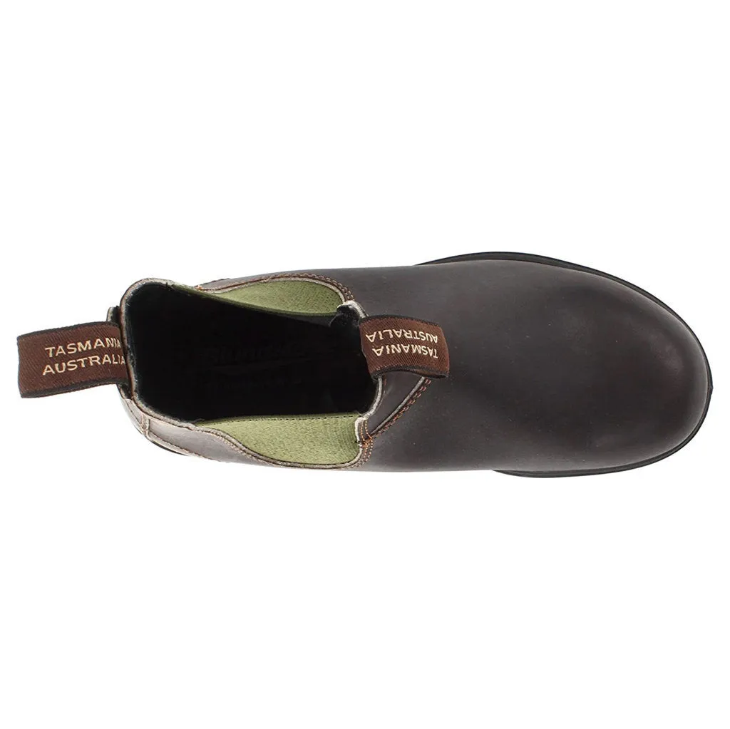 Bottes Chelsea unisex résistantes à l'eau en cuir Blundstone 519