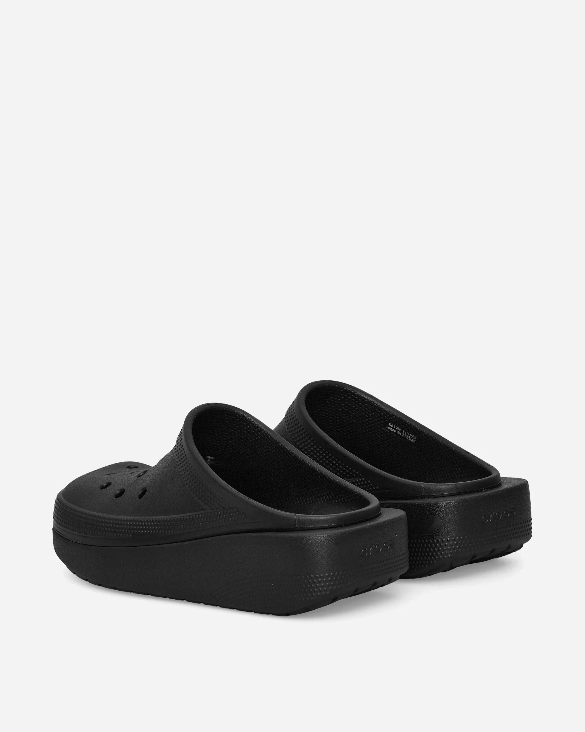 Clogs à bout rond noir