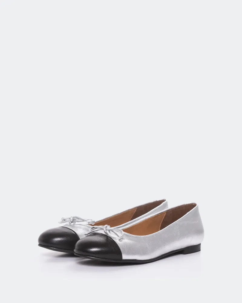 Cuir argenté Bory